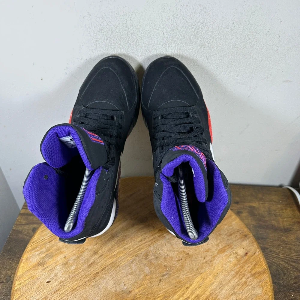 Nike Air Force 180 High Black Court Purple Rave Pink 537330-017 Mens 7.5 Sneaker